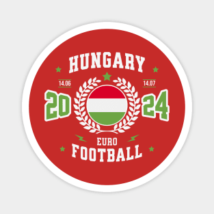 Hungary 2024 Football Supporter Magnet